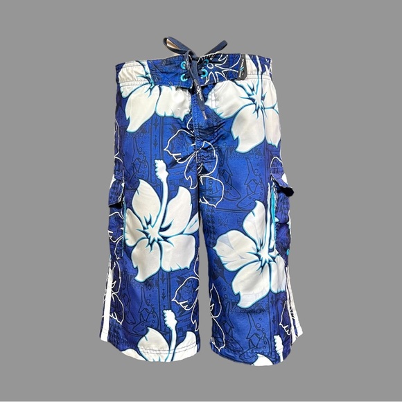 ZeroXposur Boys Swim Surf Shorts large 14/16